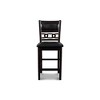 New Classic Furniture,Gia Ebony Wood Counter Chair With Pu Seat (Set Of 4) - 3 of 4