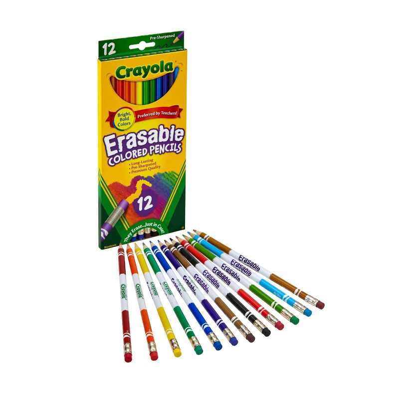 Crayola Erasable Colored Pencils 12ct, 2 of 5