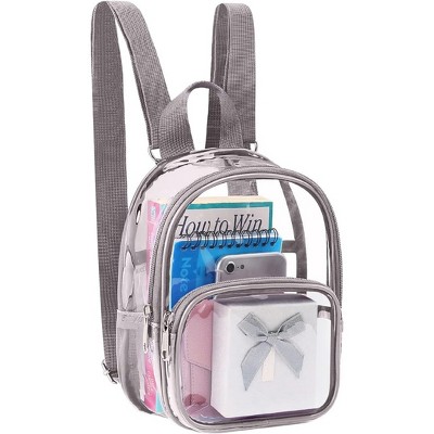 Acoinel Clear Mini Backpack Stadium Approved for School