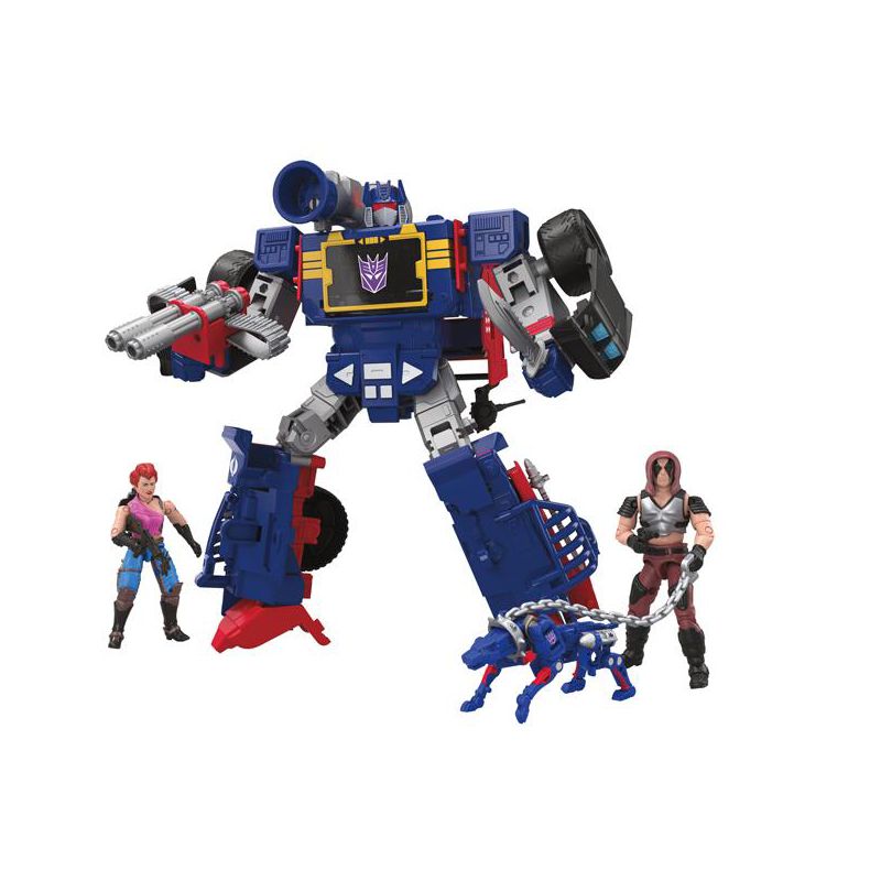 Decepticon Soundwave Dreadnok Thunder Machine Figure Set | G.I. Joe | Transformers Collaborative Action figures, 1 of 5