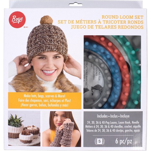 How to Knit A Hat Using A Round Loom