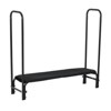 Firewood Rack 4 ft Outdoor & Indoor Log Holder Heavy Duty Word Organizer Steel Mesh Storage for Fireplace, Patio, Durable Wood Stacker - 4 of 4