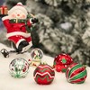 35pc Playfully Patterned Christmas Ornament Bauble Set, Round Holiday Balls| OrnamentallyYou - image 2 of 4