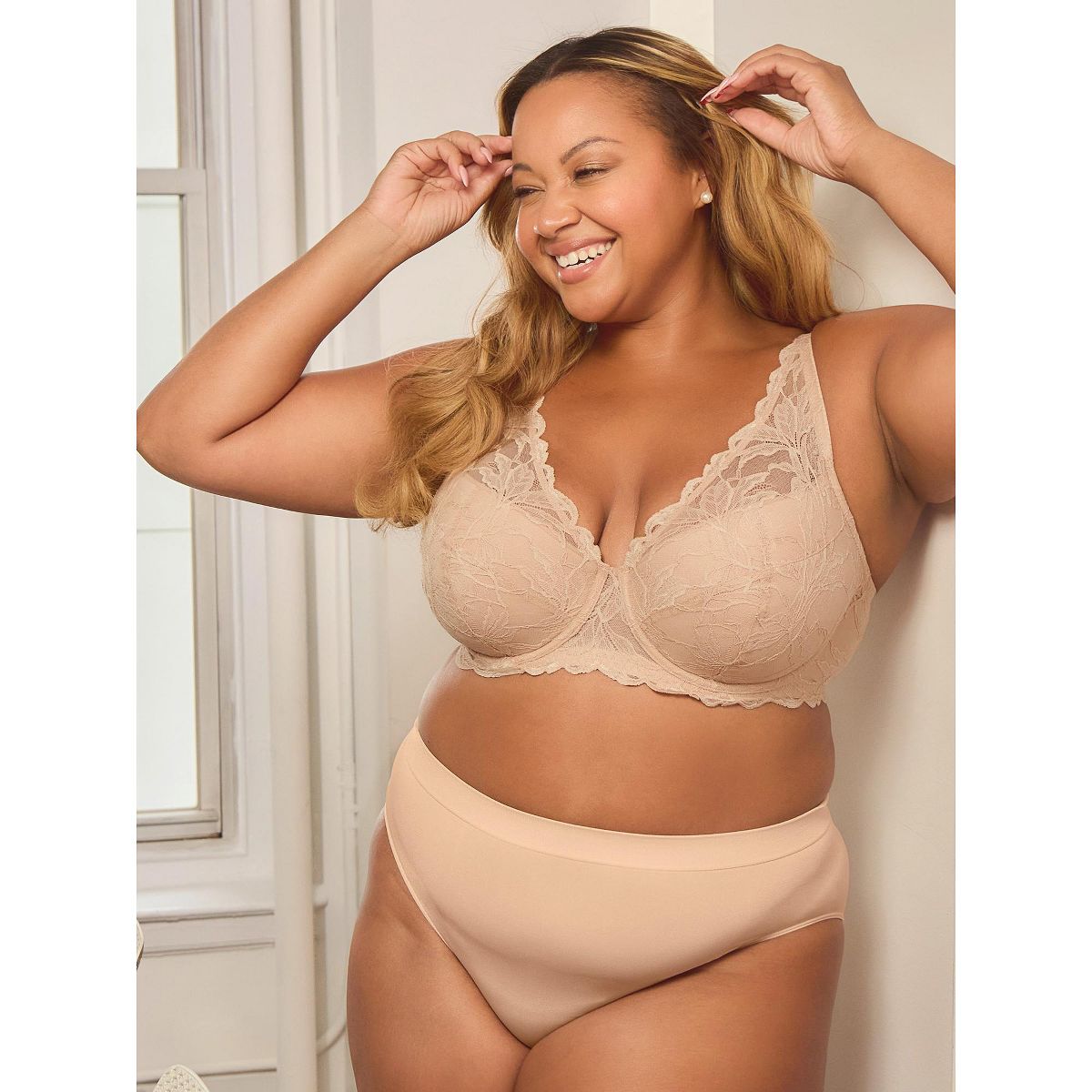 Leading Lady Women's The Willow - Lace Plunge Underwire Bra (5944) - thumbnail 10