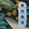 Washable Area Rug for Living Room, Jungle Animal Soft Bedroom Rug Non Slip Low Pile Small Carpet Stain Resistant - 3 of 4