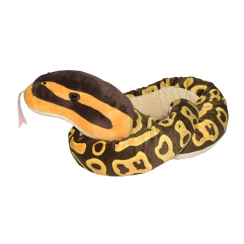 Python Snake Red Black Stuffed Animal Plush