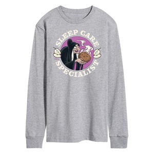 Men's - Disney Villains - Velentine's Day Long Sleeve Graphic T-Shirt - 1 of 3