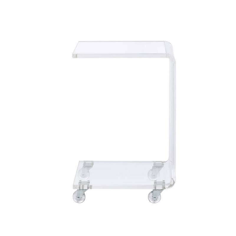 Peek Acrylic Snack Table Clear - Picket House Furnishings, 3 of 9