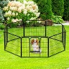 BestMassage Dog Playpen 24/32/40 Inch Heavy Duty Playpen Pen Dog Fence Dog Kennel with Doors Indoor Outdoor Pet Exercise Pen Puppy Playpen - 2 of 4