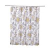 Reverie Floral Lined Shower Curtain with Grommets - Levtex Home - image 3 of 3