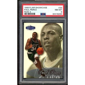 Paul Pierce Rookie Card 1998-99 Flair Showcase Row 3 #29 - 1 of 2