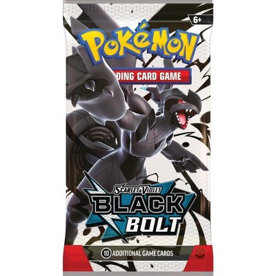 Pokemon Card Game Black Bolt Booster Pack - 10 Cards