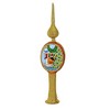 Morawski 13.25 In Santa Locket Tree Topper Tree Topper Final Santa Christmas Tree Toppers - 2 of 3