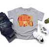 The Juniper Shop Touch Down Red Helmet Distressed Toddler Short Sleeve Tee - 2 of 2