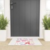 April Lane Art Cute Bows Ribbons Welcome Mat - Deny Designs - 2 of 3