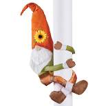 Collections Etc Fall Gnome Wrap-Around Porch Hugger Decoration 10 X 6 X 32