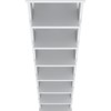 SEVOBAL Shoe Racks Tall Vertical Organizer with Bedroom Display Stand BedRoom Side Table for Living Spaces, White, 27.94"*11.7"*48.7" - 4 of 4