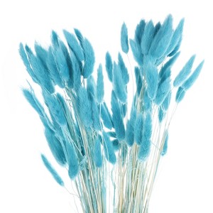 Unique Bargains Decorative Natural Dried Floral Bunny Tail Artificial Plants 120 Pcs - 1 of 4