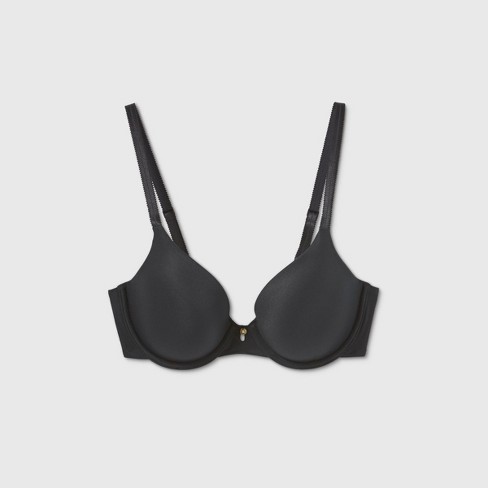 Women's Everyday Lightly Lined Demi T-shirt Bra - Auden™ Black 34c : Target