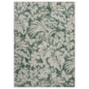 Area Rug Modern Botanical Floral Print Accent Rug, Soft Low Pile Indoor Carpet, Foldable Floor Cover for Living Room, Bedroom, Kitchen - 4 of 4