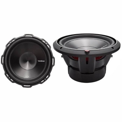 (2) Rockford Fosgate Punch P3D2-12 12" 2400 Watt Dual 2 Ohm Car Subwoofers Subs