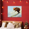 Stupell Industries The Heist Skiing Bear Canvas Art - 3 of 4