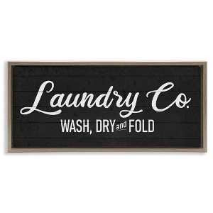 Stupell Industries Rustic Laundry Co Sign, 25" x 11" - 1 of 4