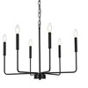 Elegant Lighting Willa 26 inch Pendant Light in Black - 3 of 4