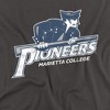 Men's Marietta College Official Distressed Primary Logo T-Shirt - 2 of 4