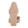 Allegra K Women's Ankle Tie Point Toe High Block Heel Dress Pumps - 3 of 4