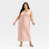 Women's Satin Slip Maxi Dress - A New Day™ - 3 of 3