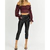 Women's PLEATED HIGH RISE PANTS - Fate by LFD - 2 of 4