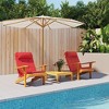 vidaXL Adirondack Chair Cushions 2 pcs Red Oxford Fabric - 2 of 4