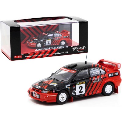 Mitsubishi Lancer Evolution VI #2 "Advan" Winner Rally of Canberra (1999) 1/64 Diecast Model Car by Tarmac Works