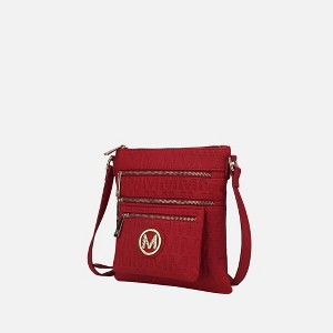 MKF Collection Jessy M Signature Handbag Vegan Leather Women’s Crossbody Bag by Mia K - 1 of 4