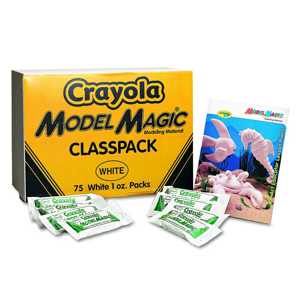 UPC 071662160012 product image for Crayola Classpack Model Magic Modeling Compound 1oz packets 75oz White | upcitemdb.com