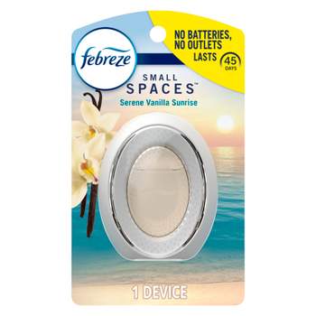 Febreze Small Spaces Air Freshener - Serene Vanilla Sunrise - 0.25 fl oz
