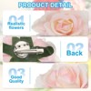 Unique Bargains Fabric Rose Boho Hair Clips Fabric Flower Brooch Pins for Wedding Party Dance 1 Pc - 3 of 4