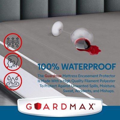 Guardmax - Bed Bug Proof Mattress Protector - Zippered Style - Grey - 60" x 72" x 5" (Sleeper Sofa)