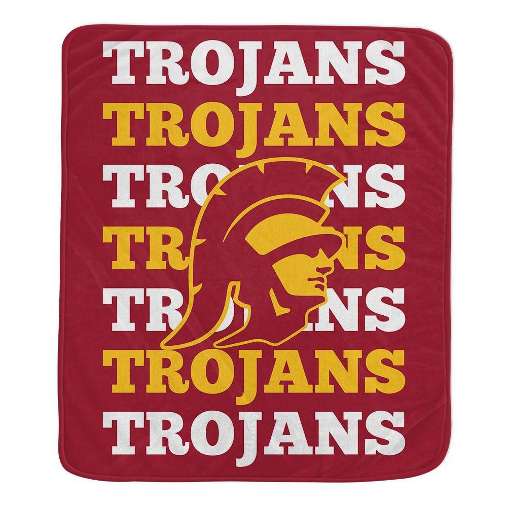 Photos - Duvet NCAA USC Trojans Repeat Refresh Ultra Soft Blanket