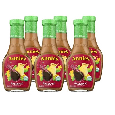 Annie's Organic Balsamic Vinaigrette - Case of 6/8 oz