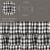 Annie Buffalo Black Check Ruffled Valance 16x72 - 3 of 4
