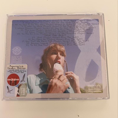Taylor Swift - 1989 (taylor's Version) Aquamarine Green Deluxe Poster  Edition (target Exclusive, Cd) : Target
