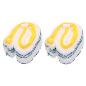 Unique Bargains Microfiber Window Glass Cleaning Scrubber Replacement Head 2 Pcs - 1 of 4