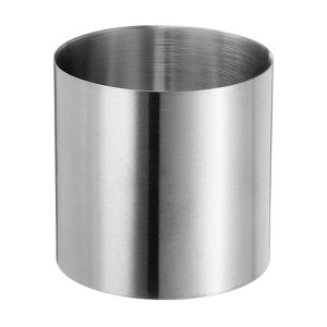 Unique Bargains Stainless Steel Seamless Nonstick Mirror Coating Round Cake Ring - 1 of 4