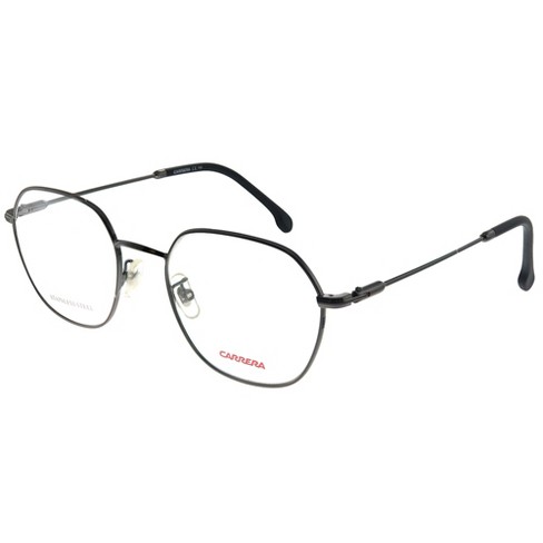 Carrera V81 Unisex Geometric Eyeglasses Dark Ruthenium Black 50mm : Target