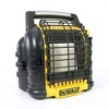 Dewalt 12,000 BTU High-Speed Portable Outdoor Cordless Heavy Duty Propane  Radiant Jobsite Heater w/ Battery-Powered LED Light & USB Charge Ports - image 2 of 4