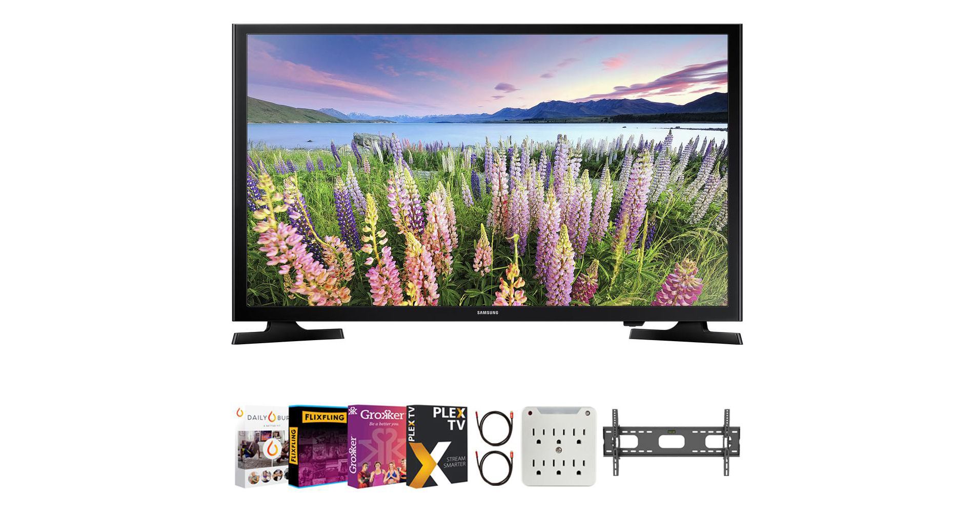 Samsung UN40N5200A 40" Class N5200 Smart Full HD TV with Movies Streaming Pack