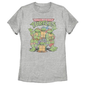 Women's Teenage Mutant Ninja Turtles Best Friend Shot T-Shirt - 1 of 4