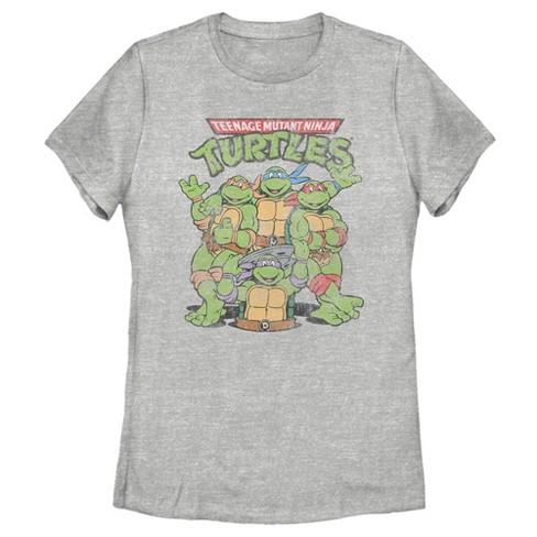Women's Teenage Mutant Ninja Turtles Best Friend Shot T-shirt : Target